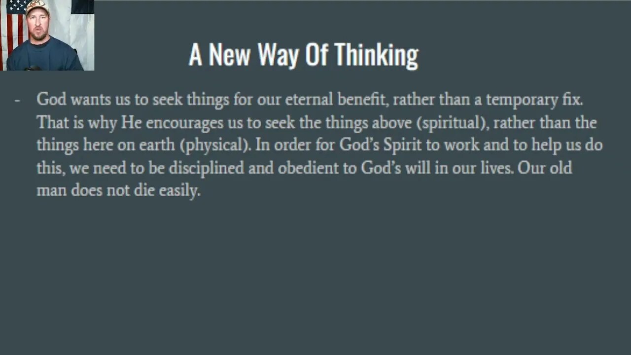 A New Way Of Thinking | NTAM | CH2 L5 | Addiction Recovery Ministry | One Step To Freedom