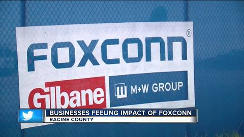 Businesses feeling the impact of Foxconn