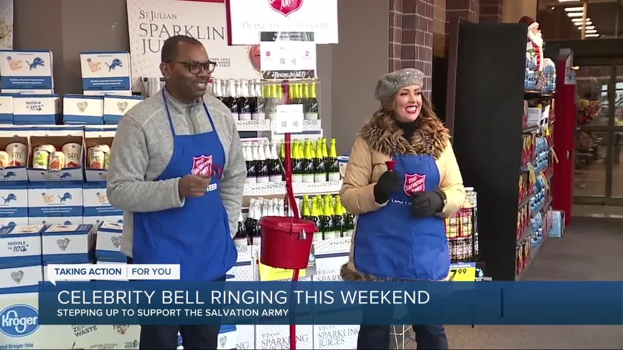 Salvation Army Celebrity Bell Ringing this weekend