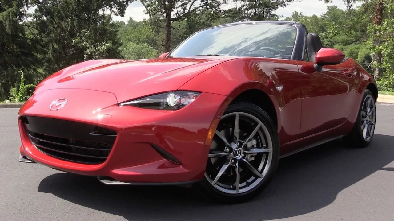 2016 Mazda MX-5 Miata - Start Up, Road Test & In Depth Review