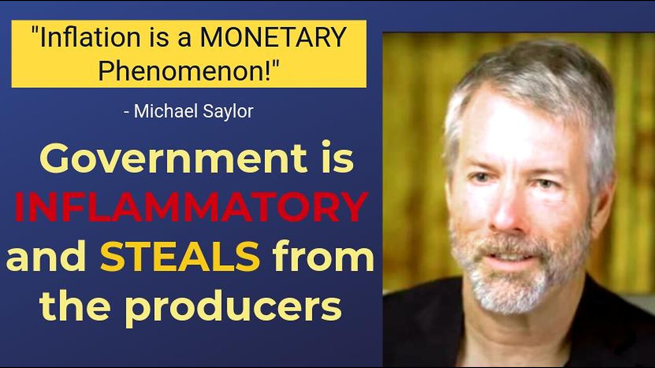 "ALL Government Policy is INFLATIONARY!" - Michael Saylor || Societal Fall Via Monetary Debasement