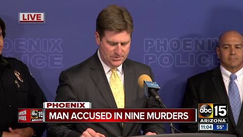 Phoenix mayor credits technology, agency cooperation for capture of accused killer