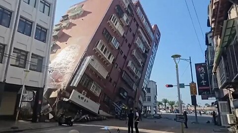 Four dead as strongest earthquake in 25 years hits taiwan