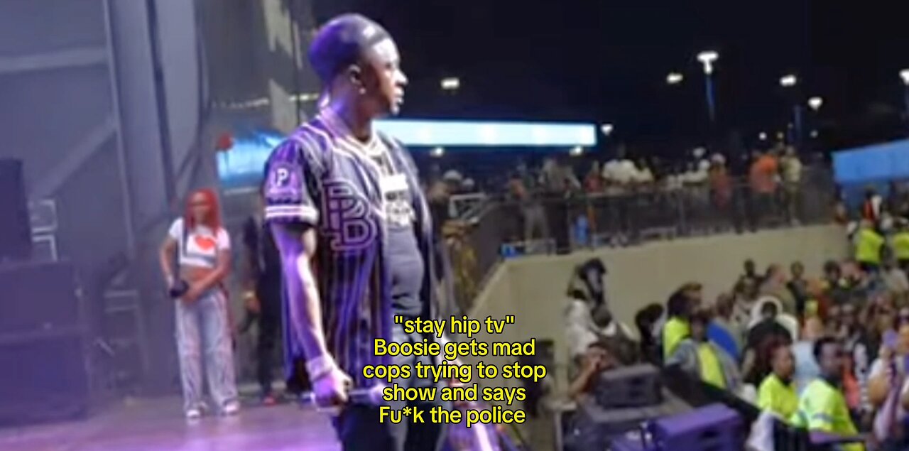 Boosie gets mad and says Fu*k the police