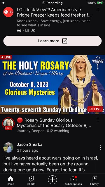 08/10/2023 news from yt : War in Israel