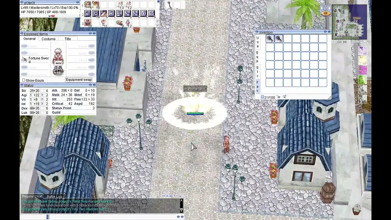 Whitesmith 99dex 99luk 100% forger?