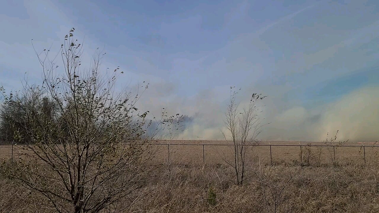 Field Caught On Fire by my Work! 🔥