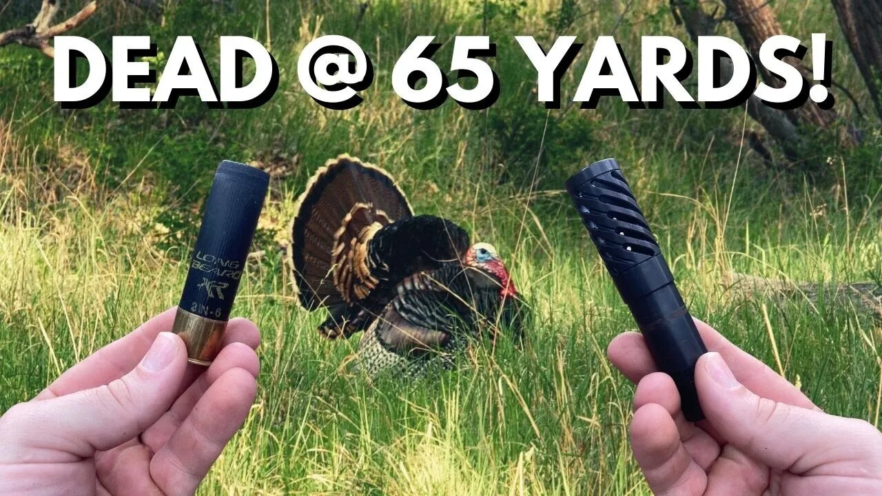 Testing My New RECTIFIRE Turkey Choke (Gobbler SMOKED @ 65 Yards!)