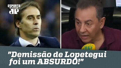 "Demissão de Lopetegui foi um ABSURDO!", dispara Flavio Prado