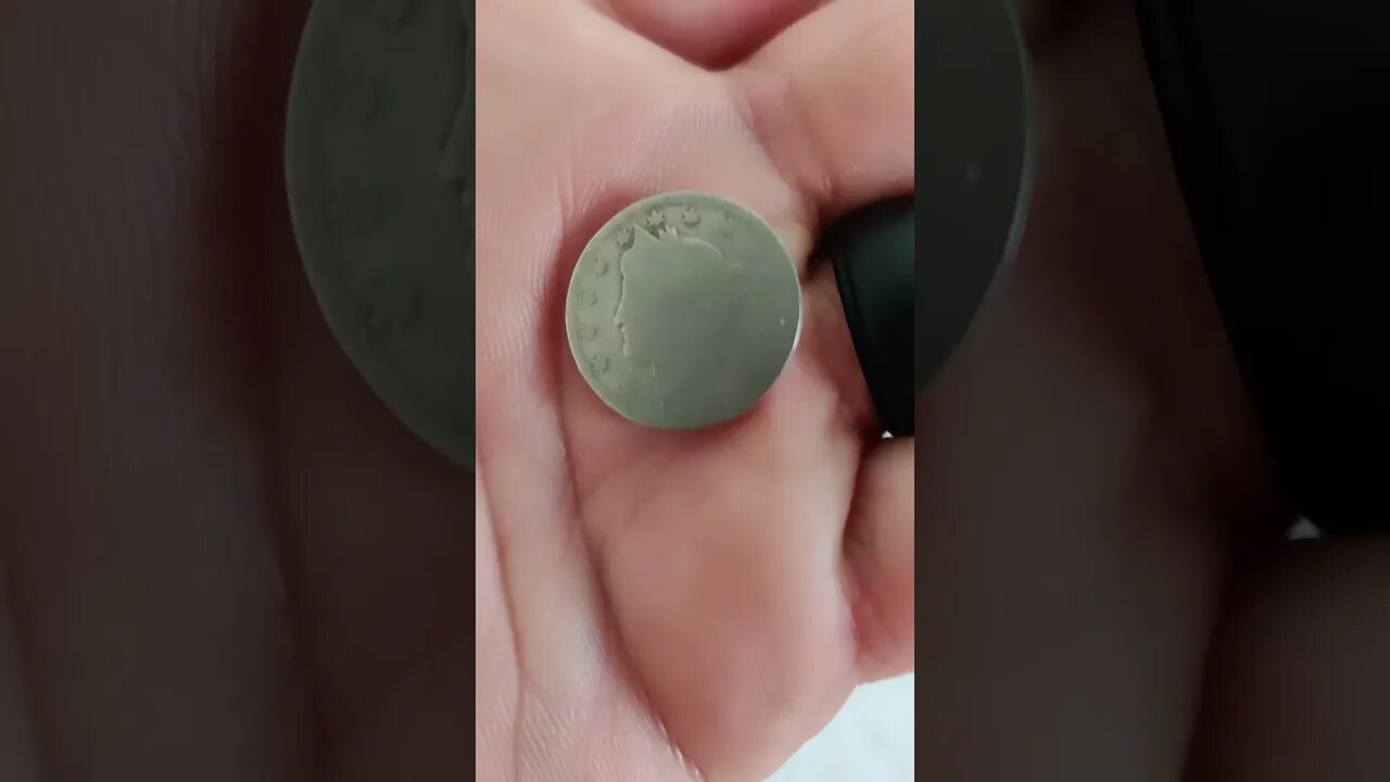 Metal Detecting | Treasure Hunting | V Nickel Found 1908