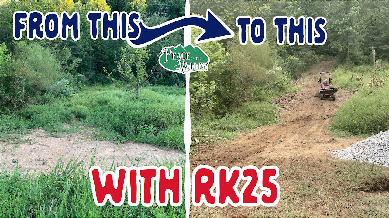 Episode 41: Can the RK25 Clear the BEAVER DAM and make a useable mountain road?