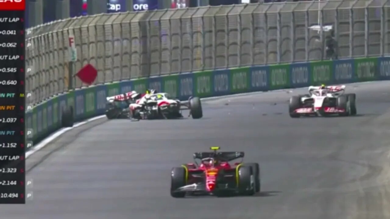 Mick Schumacher Crash | #SaudiArabianGP