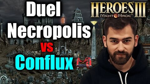 Necropolis vs Conflux | Gluhammer Heroes HotA 3 Multiplayer PL