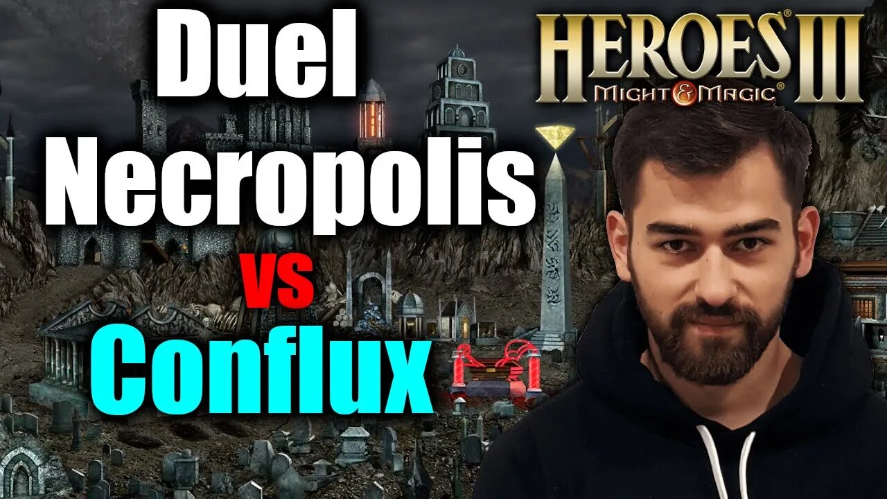 Necropolis vs Conflux | Gluhammer Heroes HotA 3 Multiplayer PL