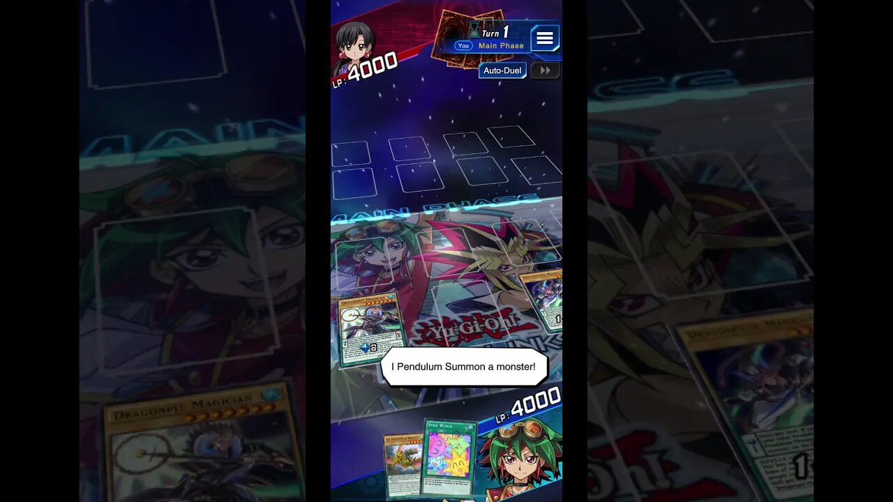 Yu-Gi-Oh! Duel Links - I Pendulum Summon Sky Dragoons of Draconia! | #shorts