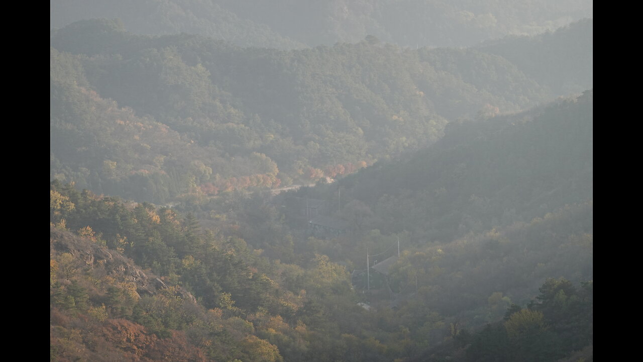 Chinese Military Base near Panlongshan Great Wall, Miyun, Beijing visited on 24 Oct 2023