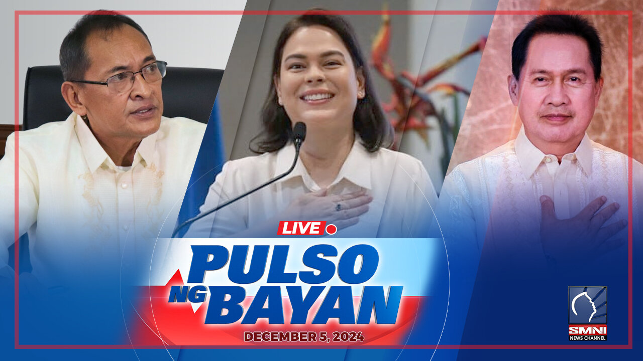 LIVE: Pulso ng Bayan with Admar Vilando and Jade Calabroso | December 5, 2024