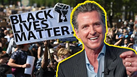 Gavin Newsom to DUPE Black Californians with $223,000 in reparations to ENSLAVE them to government!