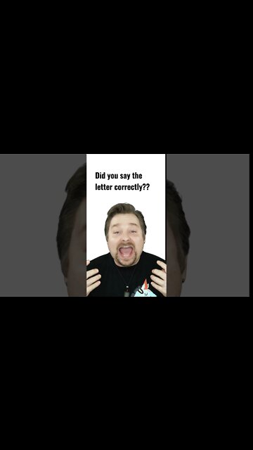 How to Say the Letter A Sound Correctly