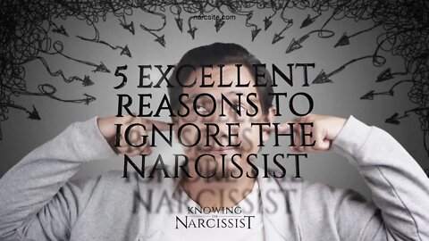 5 Excellent Reasons To Ignore the Narcissist