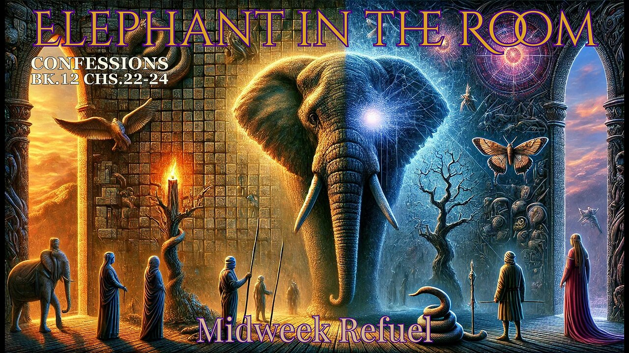 Elephant in the Room - Confessions Bk.12 Chs.22-24