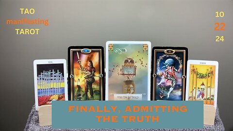 FINALLY, ADMIT THE TRUTH