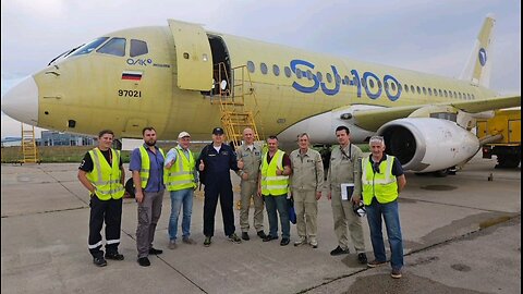 In the presence of the certification authorities, the Sukhoi Superjet SJ-100 regional transport...