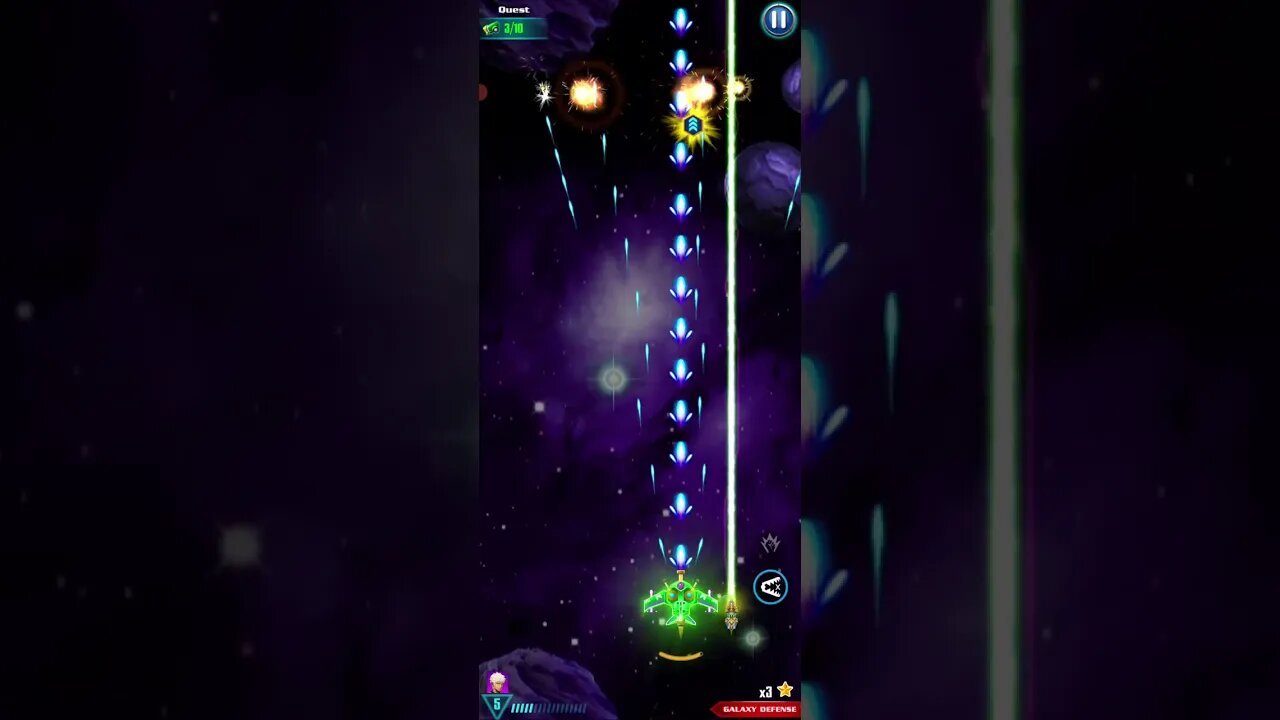 Galaxy Attack Alien Shooter - Galaxy Defence Event 2023 - Level 1 of 20