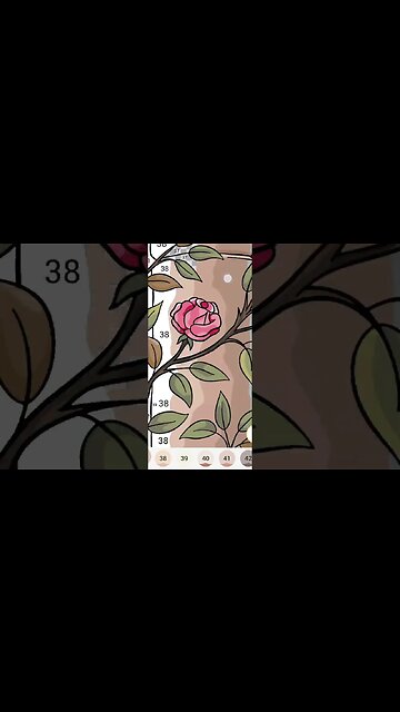 Color by number - Dreaming of Robin