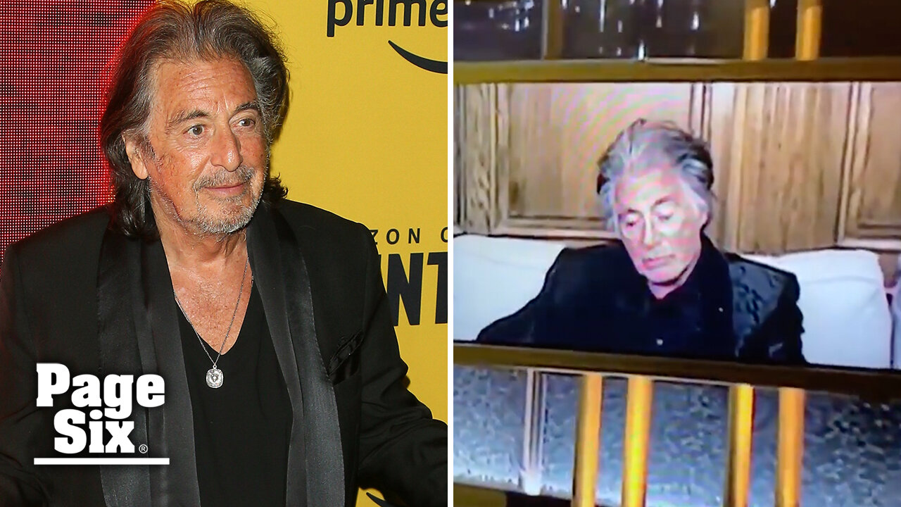 Al Pacino had viewers thinking he was asleep during 2021 Golden Globes