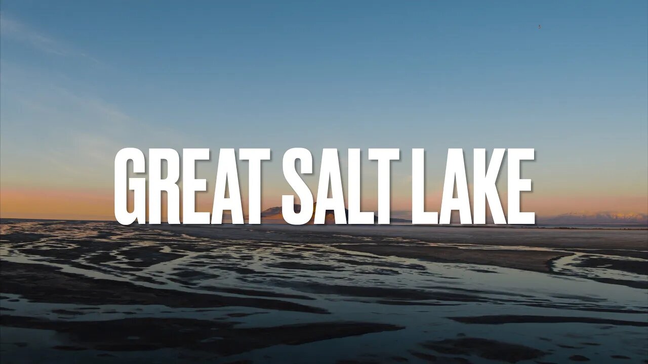 Stillness of the Great Salt Lake 4K