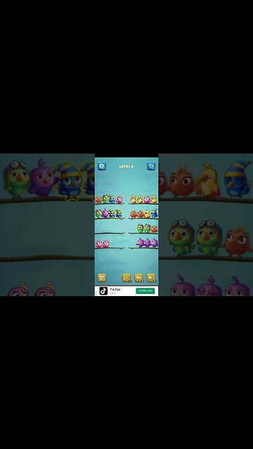 Bird Sort Puzzle - Level 6