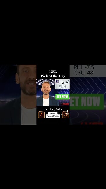 #nygiants vs #philadelphiaeagles #nfl #divisionalround #picks by John #Ai #sportshandicapper #shorts
