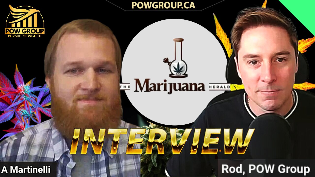 Interview: Anthony Martinelli Founder TheMarijuanaHerald - Background, Rescheduling, Election,& More