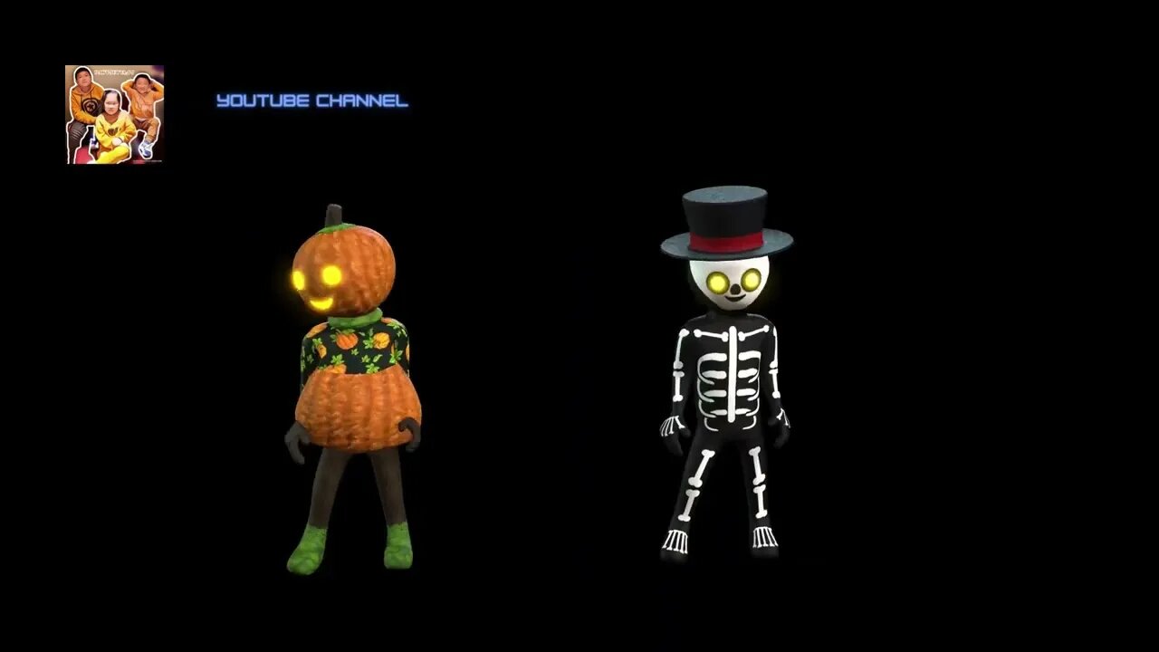 PAWI & JEWEL (JUST DANCE REMIX) DANCE STEP HALLOWEEN