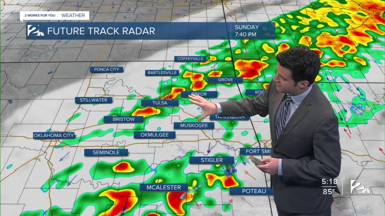 Saturday 5pm Weathercast