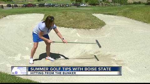 Summer Golf Tips Hitting out of the Bunker