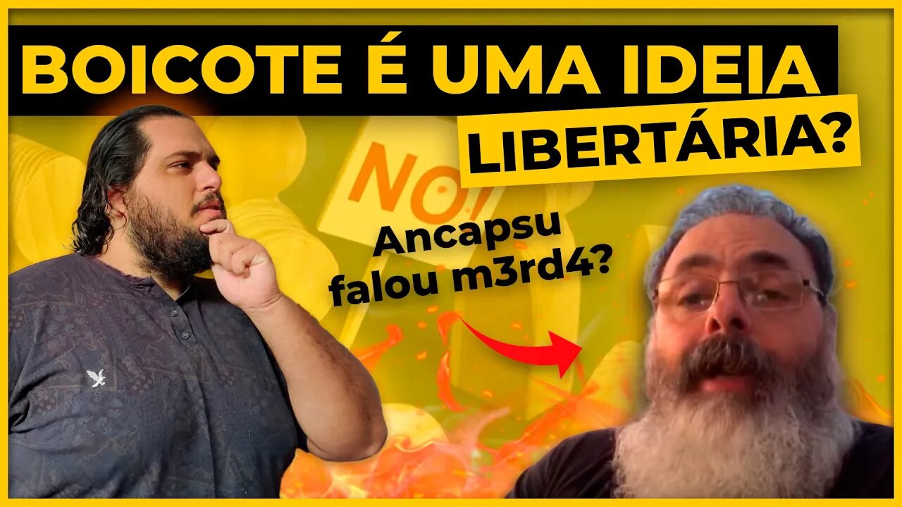 BOICOTE/CANCELAMENTO FOI CRIADO POR LIBERTARIOS?