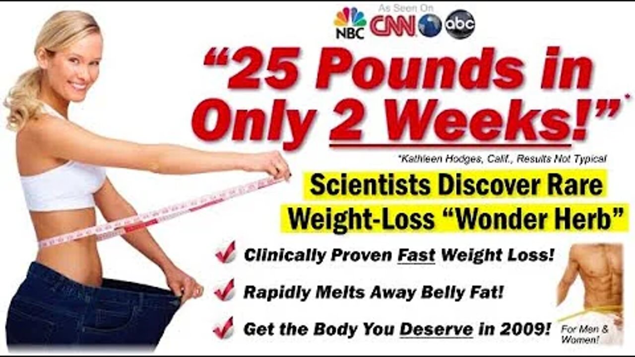 Lose Weight Fast (25pounds Only in 2 Weeks)