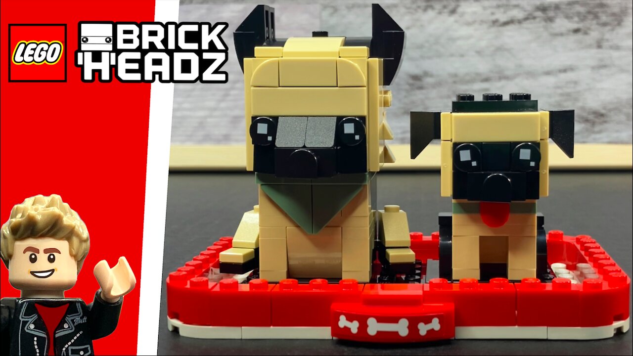 LEGO German Shepherd (40440) 2021 Set Review! CUTEST SET EVER