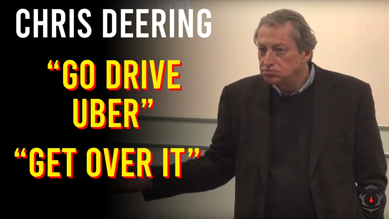 Chris Deering Tells Those Affected By Lay-offs "To Drive Uber" and "Get Over It"