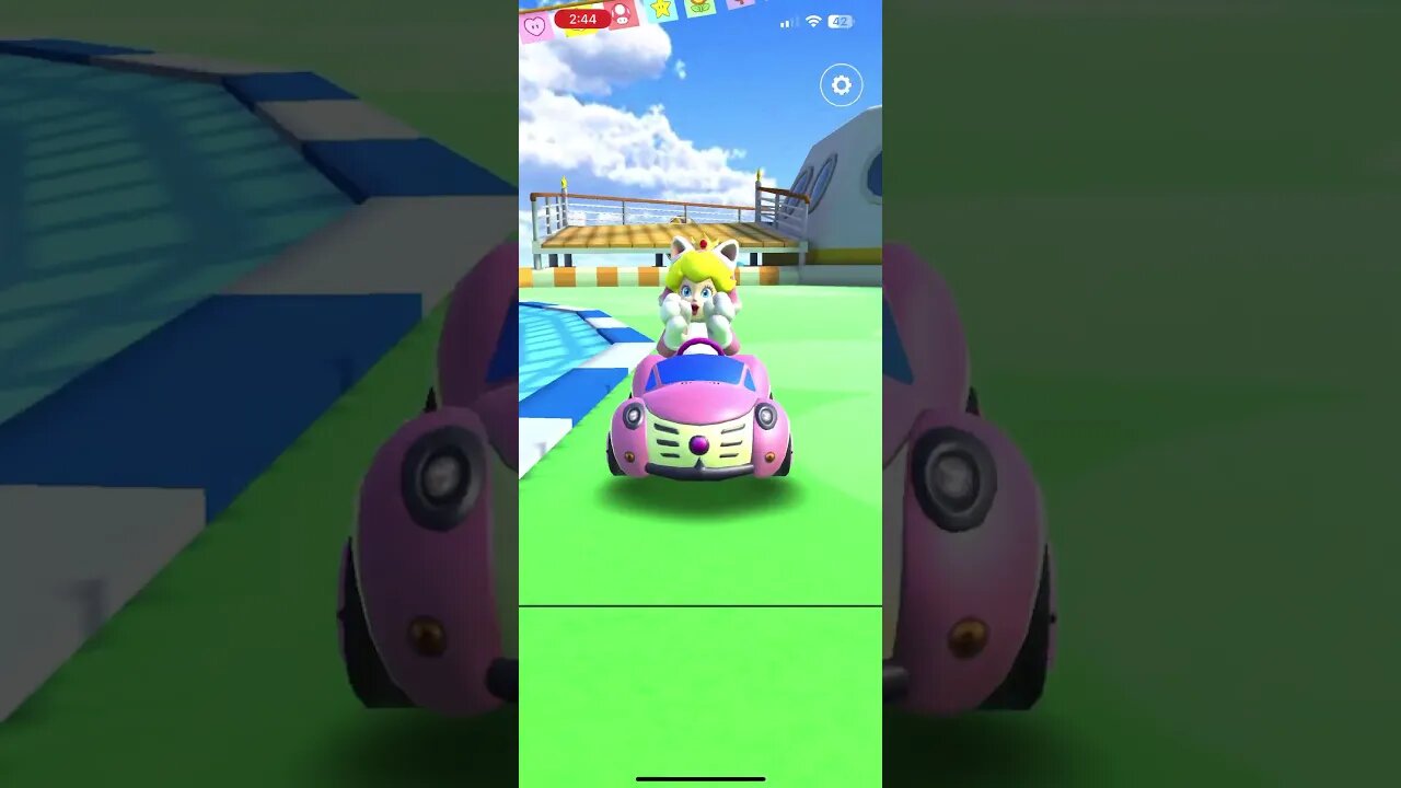 Mario Kart Tour - Sunshine Tour Cups All Cleared Cutscene & All-Clear Pipe Pull