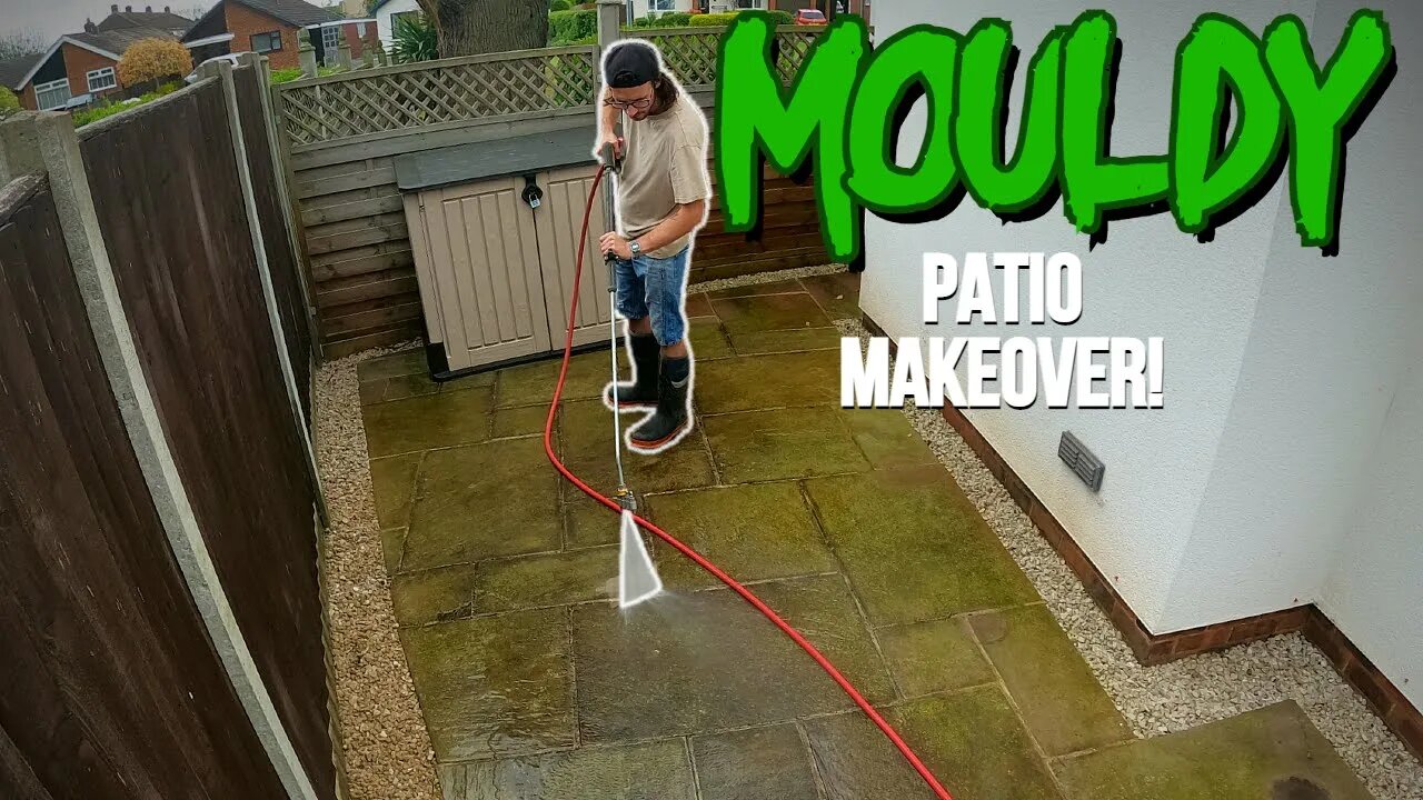 Can I Clean Up This FILTHY Old Patio? | Partridge Exterior Cleaning