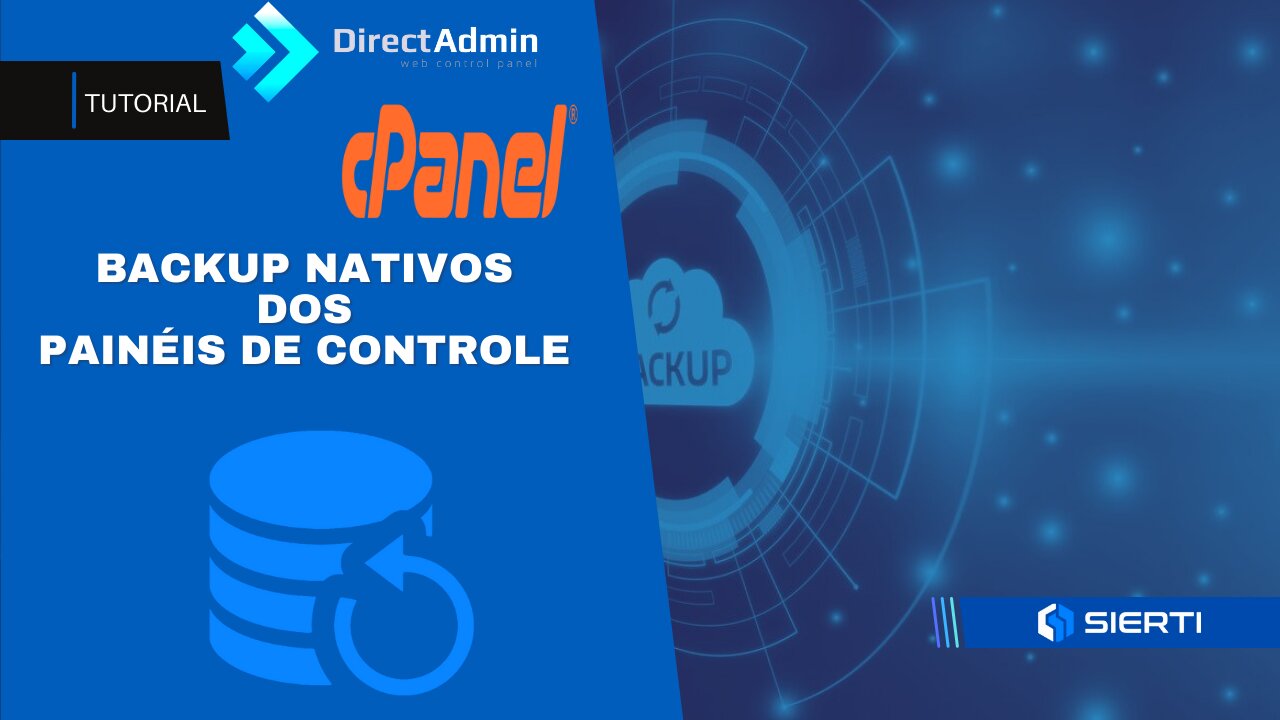 RESTAURE ARQUIVOS COM FERRAMENTA NATIVA DO cPanel e DirectAdmin | PAINEIS DE CONTROLE