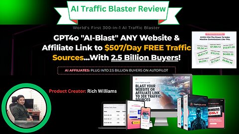 AI Traffic Blaster Review - Tap Into 2.5 Billion Buyers Traffic