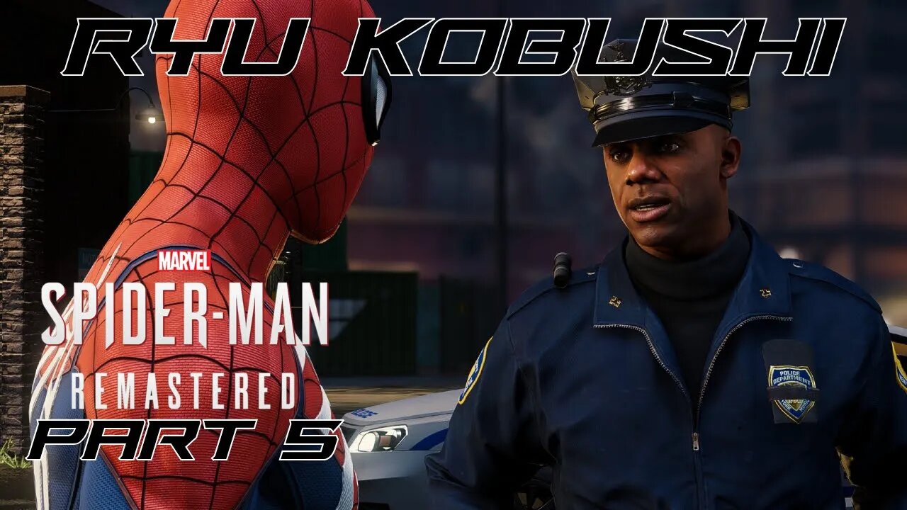 Teaming up with Officer Davis - Spider-Man Remastered - Part 5 - Spectacular Gameplay