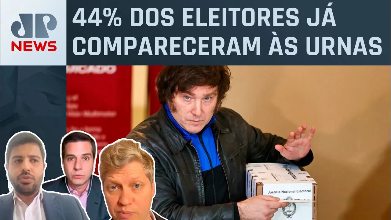 Beraldo, Paulo Ricardo e Van Hattem analisam as primeiras horas das eleições na Argentina