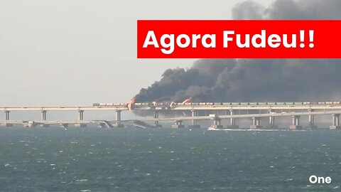 URGENTE!!! Ponte da Crimeia é Explodida e pode haver uma retalhação Russa à Ucrânia