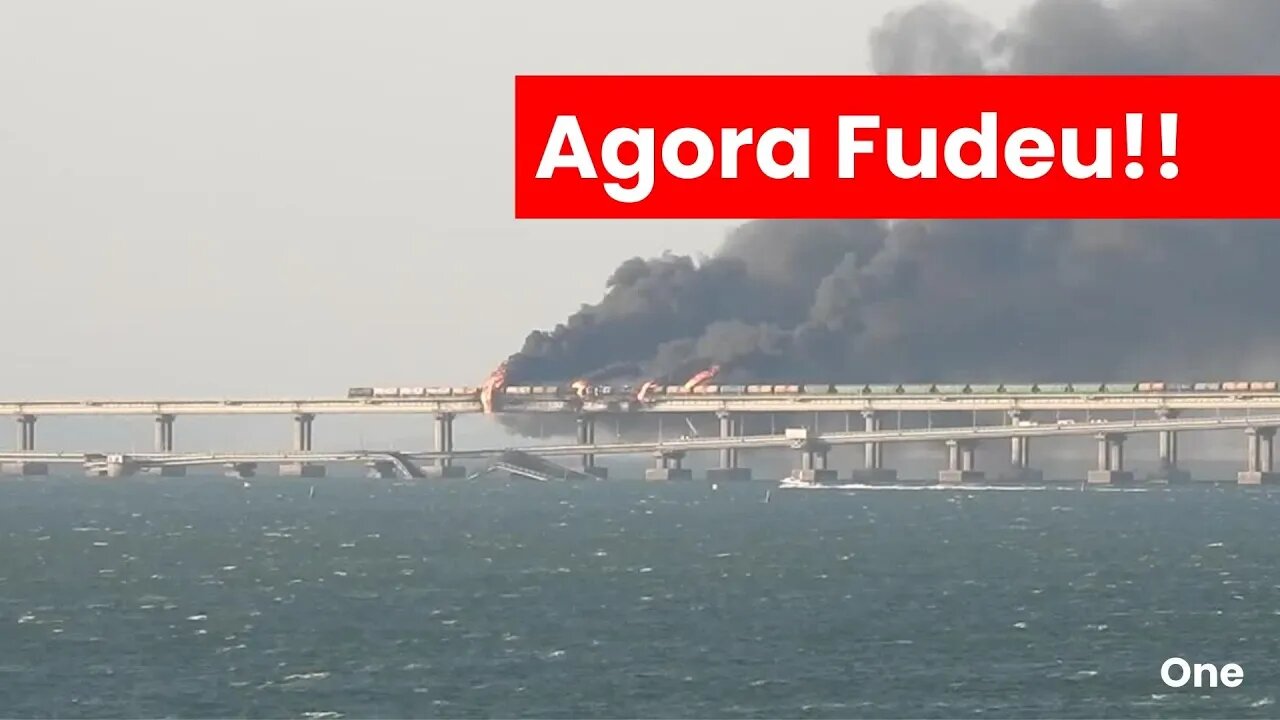 URGENTE!!! Ponte da Crimeia é Explodida e pode haver uma retalhação Russa à Ucrânia
