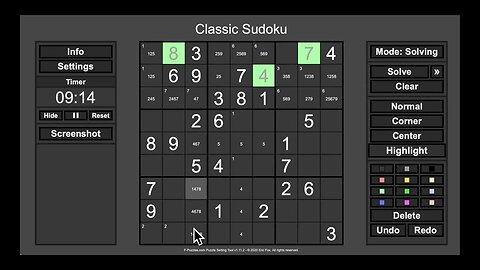 #sudoku 2023 09 05 medium FULL